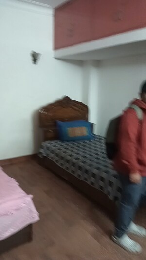 Bedroom in Studio Builder Floor at Lajpat Nagar I – for Rent
