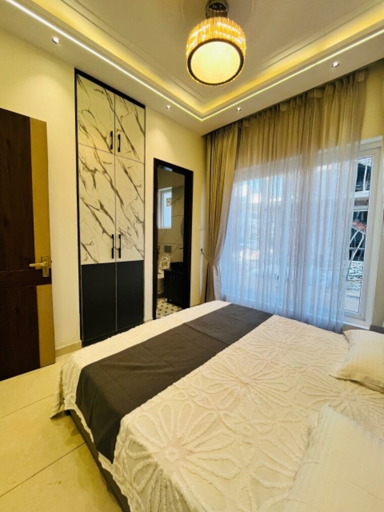 Bedroom, sector 123 3 Bedroom 135 Sq.Yd. Builder Floor In Sector 123 Mohali 9689959