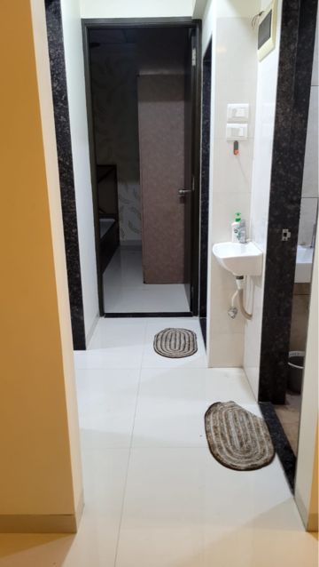 Bathroom in 2 BHK Apartment at Juhi Niharika Absolute, Taloja Sector 40 – for Rent