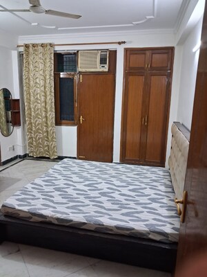 Bedroom in 3 BHK Builder Floor at Unitech South City II, Sector 50 – for Rent