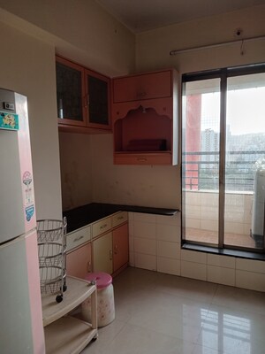 Kitchen in 3 BHK Apartment at Varun Garden, Ghodbunder Road – for Sale