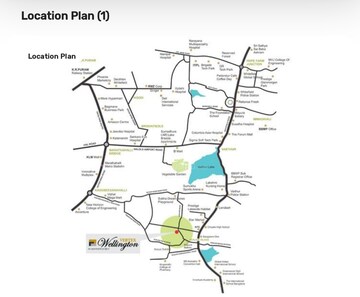 2 BHK Apartment – Map Location View at Gunjur - for Sale