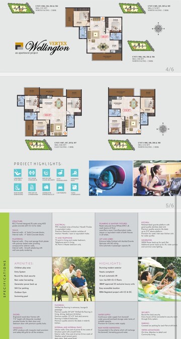 Floor Plan in 2 BHK Apartment at Gunjur – for Sale