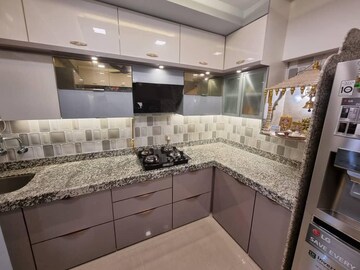 Kitchen in 1 BHK Apartment at Shivraise Apartment, Kandivali East – for Rent