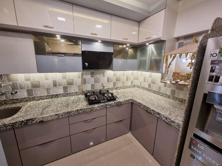 Kitchen, shivraise-apartment 1 Bedroom 400 Sq.Ft. Apartment In Kandivali East Mumbai 9689998