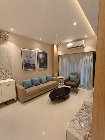 Living Room in 2 BHK Apartment at Puraniks Tokyo Bay, Kasarvadavali – for Sale