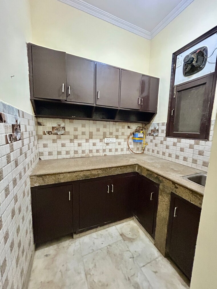 Kitchen, risland-sky-mansion 2 Bedroom 1100 Sq.Ft. Apartment In Chattarpur Delhi 9690008