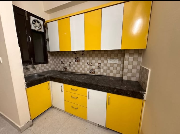 Kitchen, risland-sky-mansion 3 Bedroom 1700 Sq.Ft. Builder Floor In Chattarpur Delhi 9690017