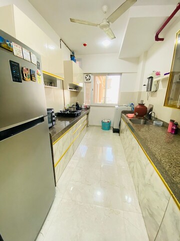 Kitchen in 2 BHK Apartment at K Raheja Reserve, Mohammadwadi – for Rent