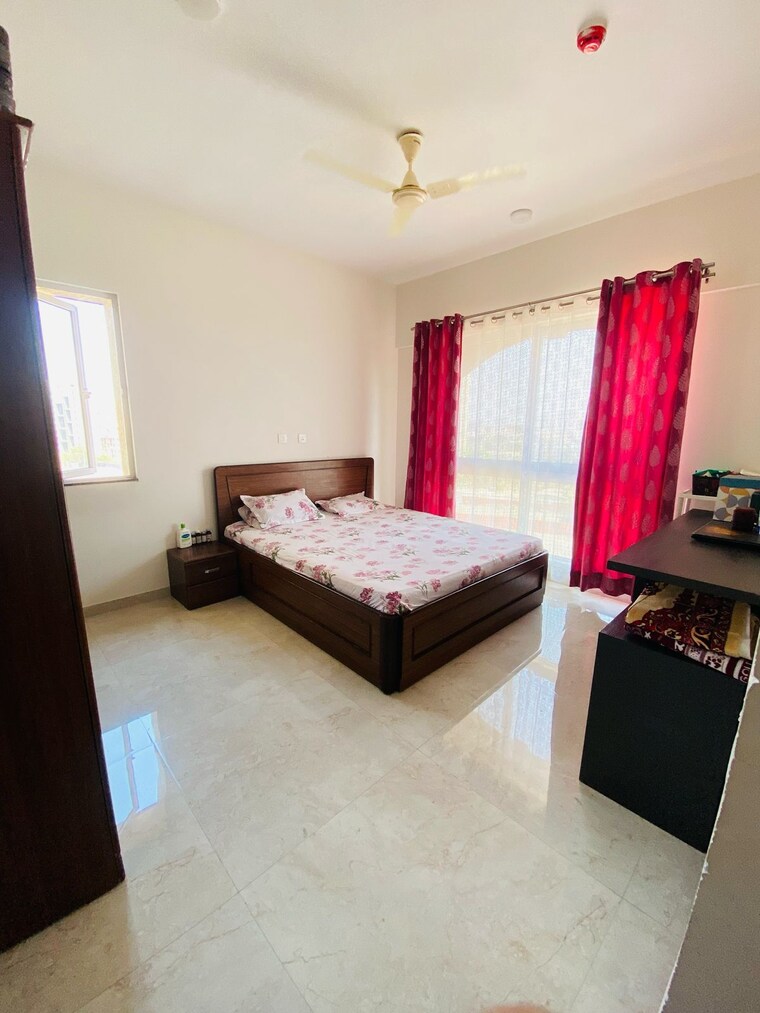 Master Bedroom, k-raheja-reserve 2 Bedroom 1100 Sq.Ft. Apartment In Mohammadwadi Pune 9690038