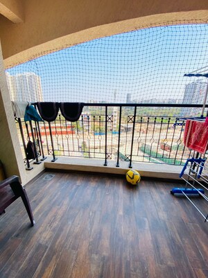 Balcony in 2 BHK Apartment at K Raheja Reserve, Mohammadwadi – for Rent