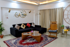 Living Room in 3 BHK Apartment at Regency Gardens, Kharghar Sector 6 – for Rent