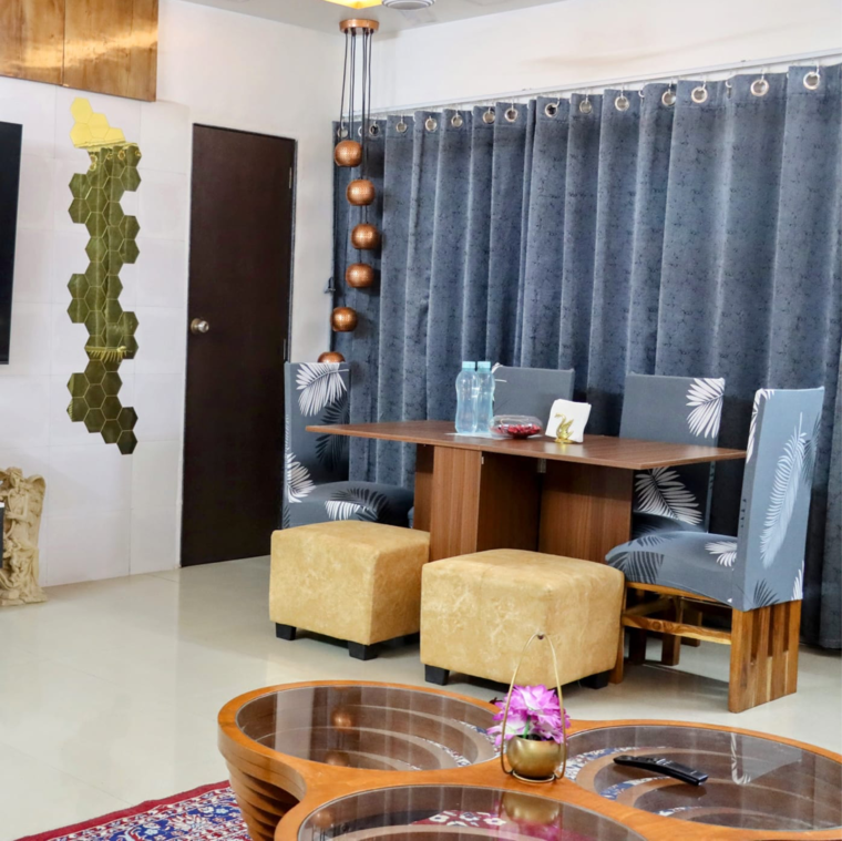 Living Room, regency-gardens 3 Bedroom 1530 Sq.Ft. Apartment In Kharghar Sector 6 Navi Mumbai 9690045