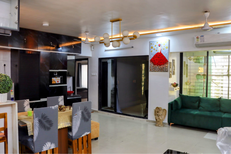 Living Room, regency-gardens 3 Bedroom 1530 Sq.Ft. Apartment In Kharghar Sector 6 Navi Mumbai 9690045