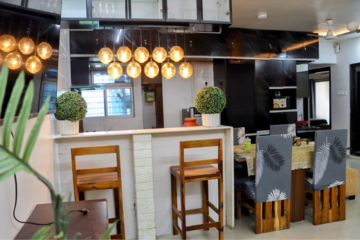 Kitchen in 3 BHK Apartment at Regency Gardens, Kharghar Sector 6 – for Rent