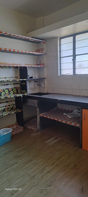 Kitchen in 1 BHK Builder Floor at Sneha 119 Tower, Warje – for Rent