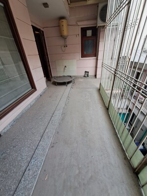 Balcony in 3 BHK Builder Floor at Panchsheel Enclave – for Sale