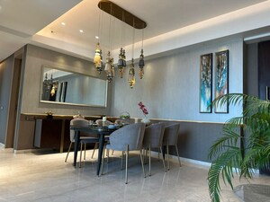 Living Room in 3 BHK Apartment at Piramal Aranya, Byculla – for Rent