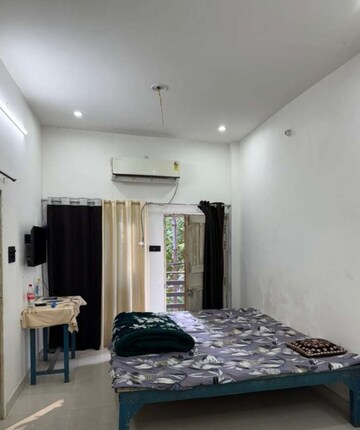 Living Room in 1 BHK Independent House at New Hyderabad – for Rent