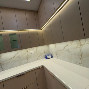 Kitchen in 4 BHK Apartment at Shalimar One World Belvedere Court 3, Malesemau – for Rent