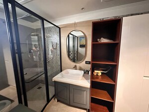 Bathroom in 4 BHK Builder Floor at Ansal Plaza Sector-23, Sector 23 – for Rent