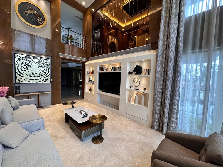 Living Room, ansal-plaza-sector-23 4 Bedroom 5200 Sq.Ft. Builder Floor In Sector 23 Gurgaon 9690098