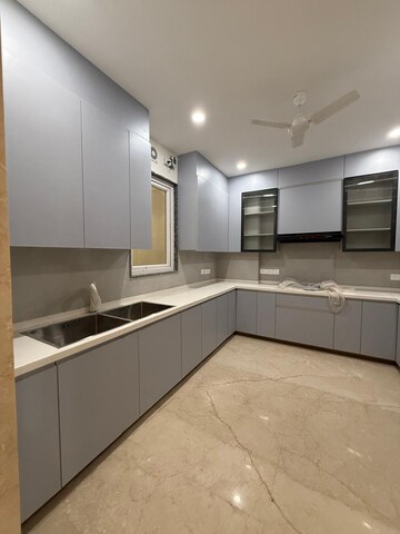 Kitchen in 4 BHK Builder Floor at Greater Kailash – for Sale