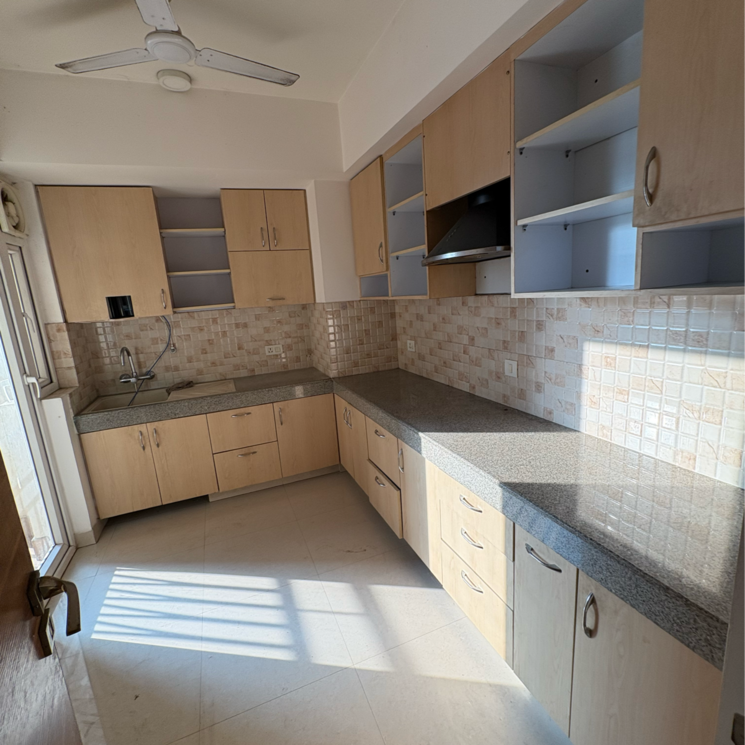 Kitchen, shalimar-oneworld-vista 3 Bedroom 1830 Sq.Ft. Apartment In Malesemau Lucknow 9690145