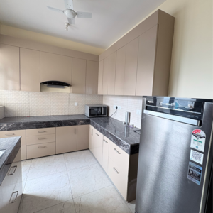 Kitchen in 2 BHK Apartment at Experion Capital, Gomti Nagar – for Rent