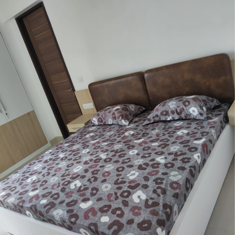 Bedroom, shalimar-oneworld-vista 3 Bedroom 1830 Sq.Ft. Apartment In Malesemau Lucknow 9690160
