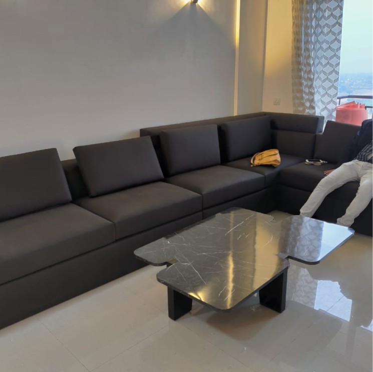 Living Room, shalimar-oneworld-vista 3 Bedroom 1830 Sq.Ft. Apartment In Malesemau Lucknow 9690160