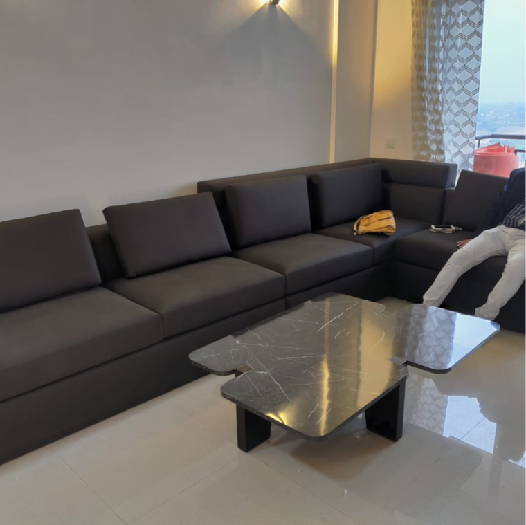 Living Room, shalimar-oneworld-vista 3 Bedroom 1830 Sq.Ft. Apartment In Malesemau Lucknow 9690160
