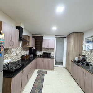 Kitchen in 4 BHK Apartment at MI Regal Court, Malesemau – for Sale