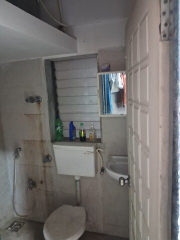 Bathroom in 1 BHK Apartment at Poonam Park View, Virar West – for Rent