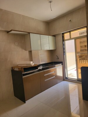 Kitchen in 1 BHK Apartment at Poonam Park View, Virar West – for Rent