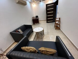 Living Room in 2 BHK Builder Floor at Maruti Vihar Saraswati Vihar, Saraswati Vihar – for Rent