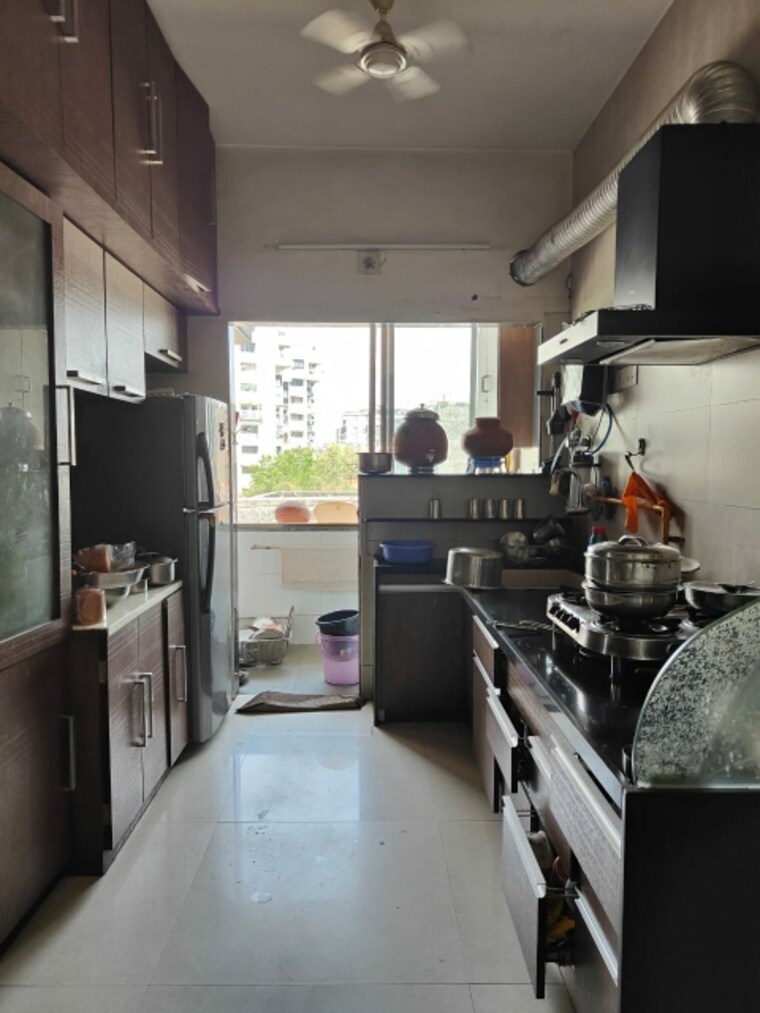 Kitchen, paldi 3 Bedroom 1200 Sq.Ft. Apartment In Paldi Ahmedabad 9690203