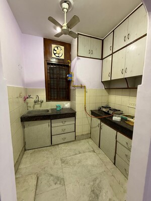 Kitchen in 1 BHK Builder Floor at Kalkaji – for Rent