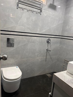 Bathroom in 3 BHK Builder Floor at Kalkaji – for Rent