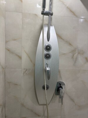 Bathroom in 3 BHK Builder Floor at Kalkaji – for Rent