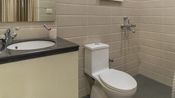 Bathroom in 3 BHK Apartment at Greenfield City, Maheshtala – for Sale