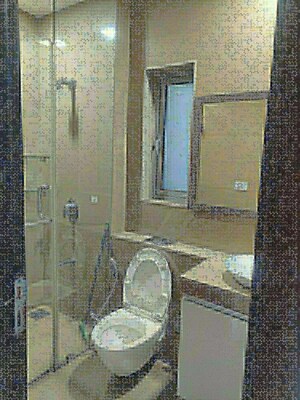 Bathroom in 3 BHK Apartment at Oberoi Exquisite Goregaon, Goregaon East – for Rent