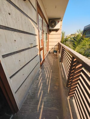 Balcony in 1 BHK Builder Floor at Greater Kailash I – for Rent