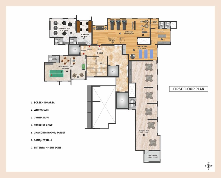 Floor Plan, charkop sector 8 2 Bedroom 561 Sq.Ft. Apartment In Charkop   Sector 8 Mumbai 9690285