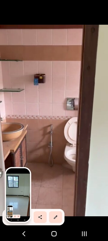 Bathroom in 2 BHK Apartment at Pr  Khar Sundeep, Khar West – for Rent