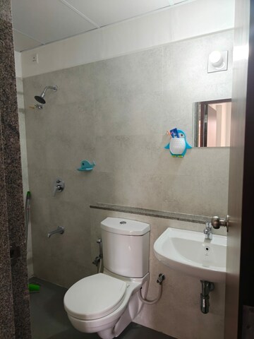Bathroom in 2 BHK Apartment at Vaishnodevi Circle – for Rent