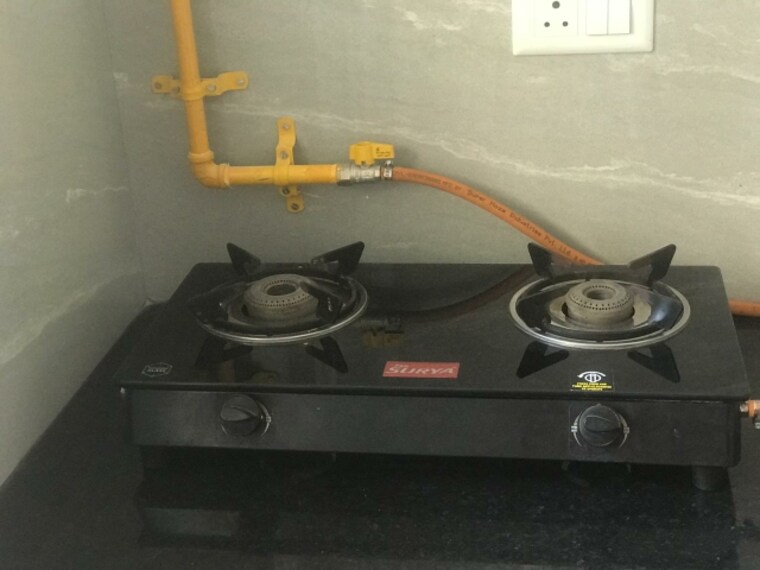 Kitchen, vaishnodevi circle 2 Bedroom 1200 Sq.Ft. Apartment In Vaishnodevi Circle Ahmedabad 9690291