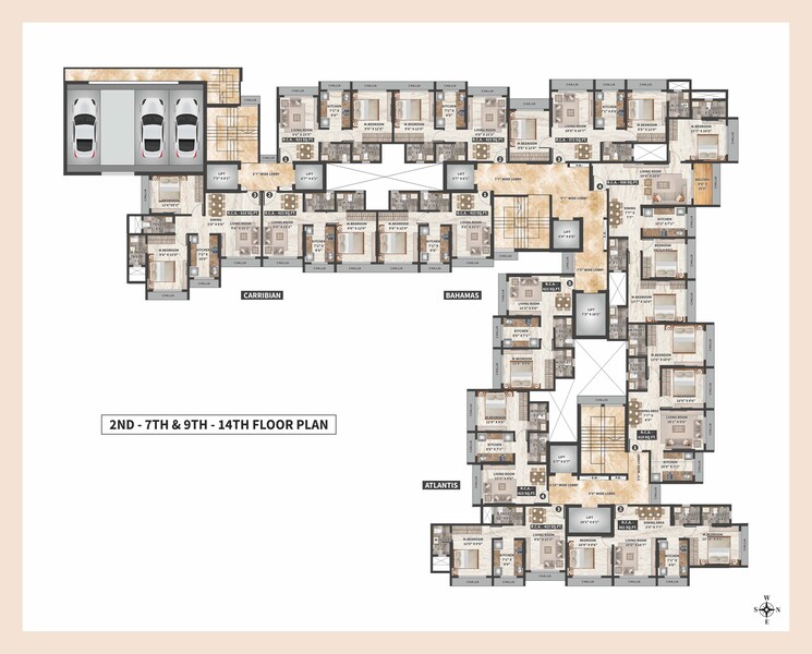 Master Plan, kandivali west 2 Bedroom 572 Sq.Ft. Apartment In Kandivali West Mumbai 9690290