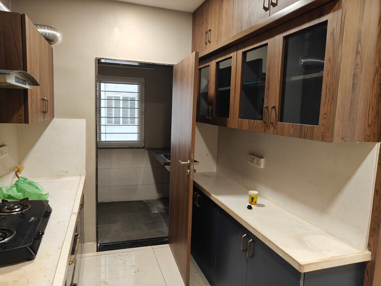 Kitchen, my-home-mangala 2 Bedroom 1297 Sq.Ft. Apartment In Kondapur Hyderabad 9690317