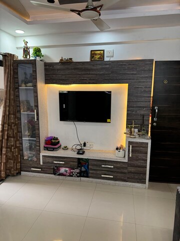Living Room in 2 BHK Apartment at Dharmadev Swaminarayan Park 4, Vasna – for Rent